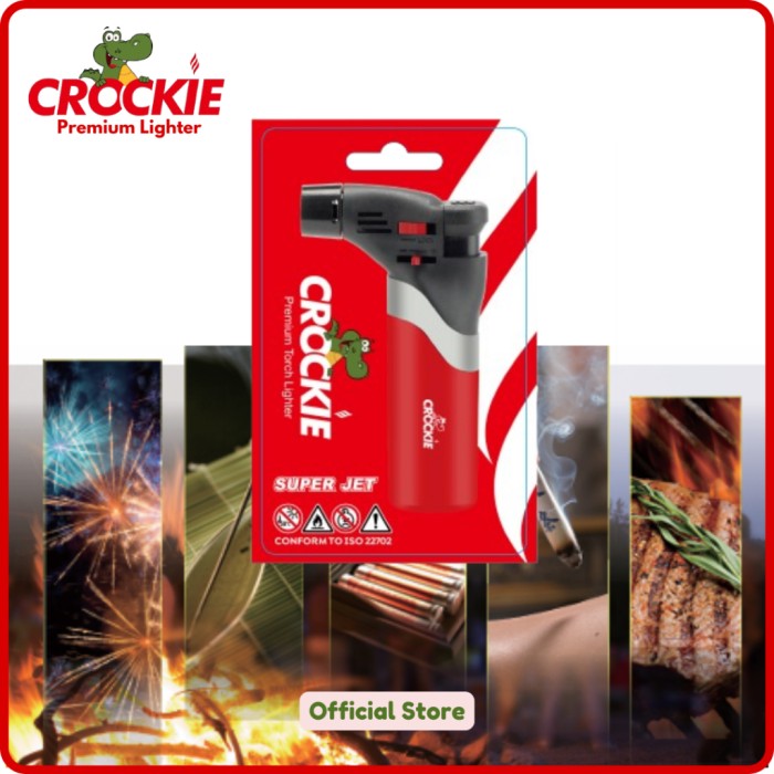 Cricket Lighters Crockie Super Jet Korek