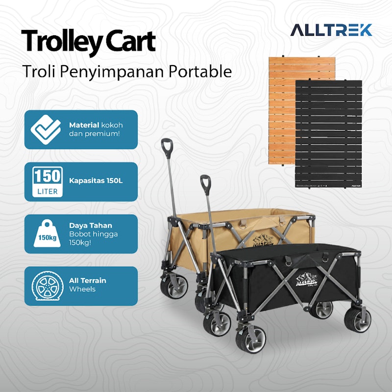 ALLTREK Trolley Cart Outdoor Camping 2
