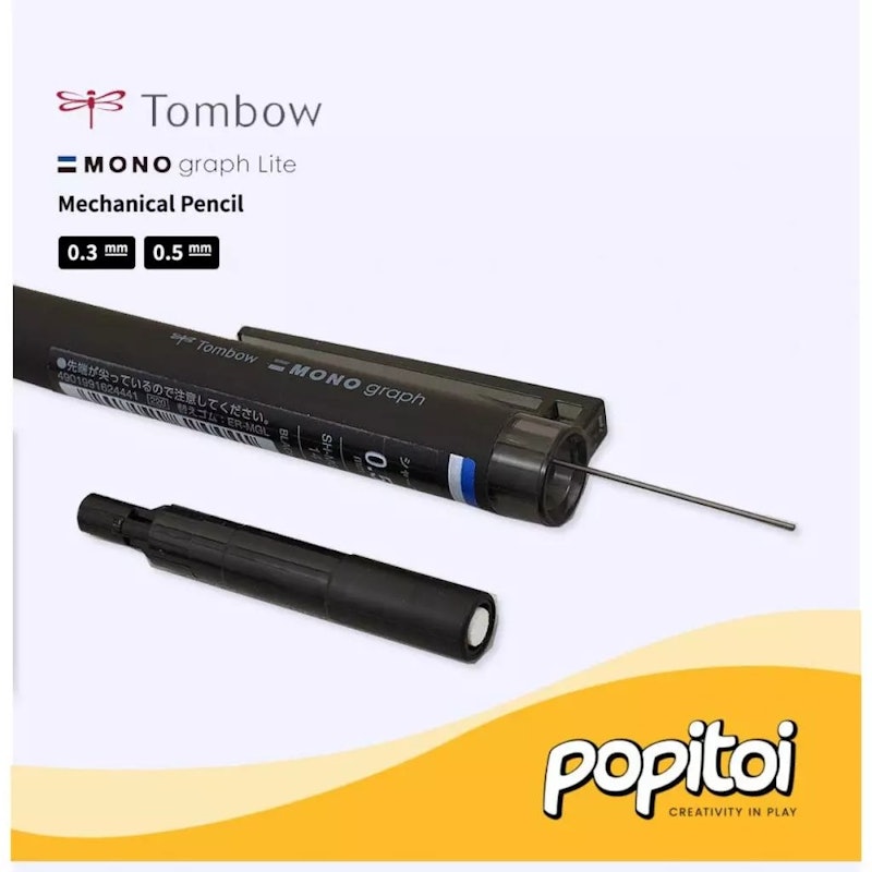 Tombow Mono Graph Lite Mechanical Pencil 0.3 mm 2