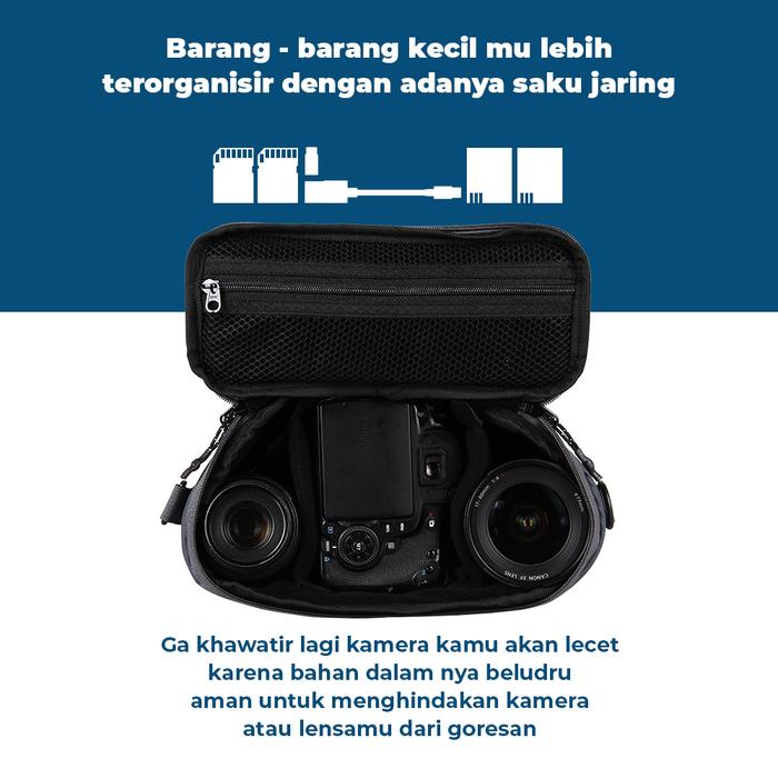 Kreasinovatif Jahit Berkah ATVA® Insert Camera Bag