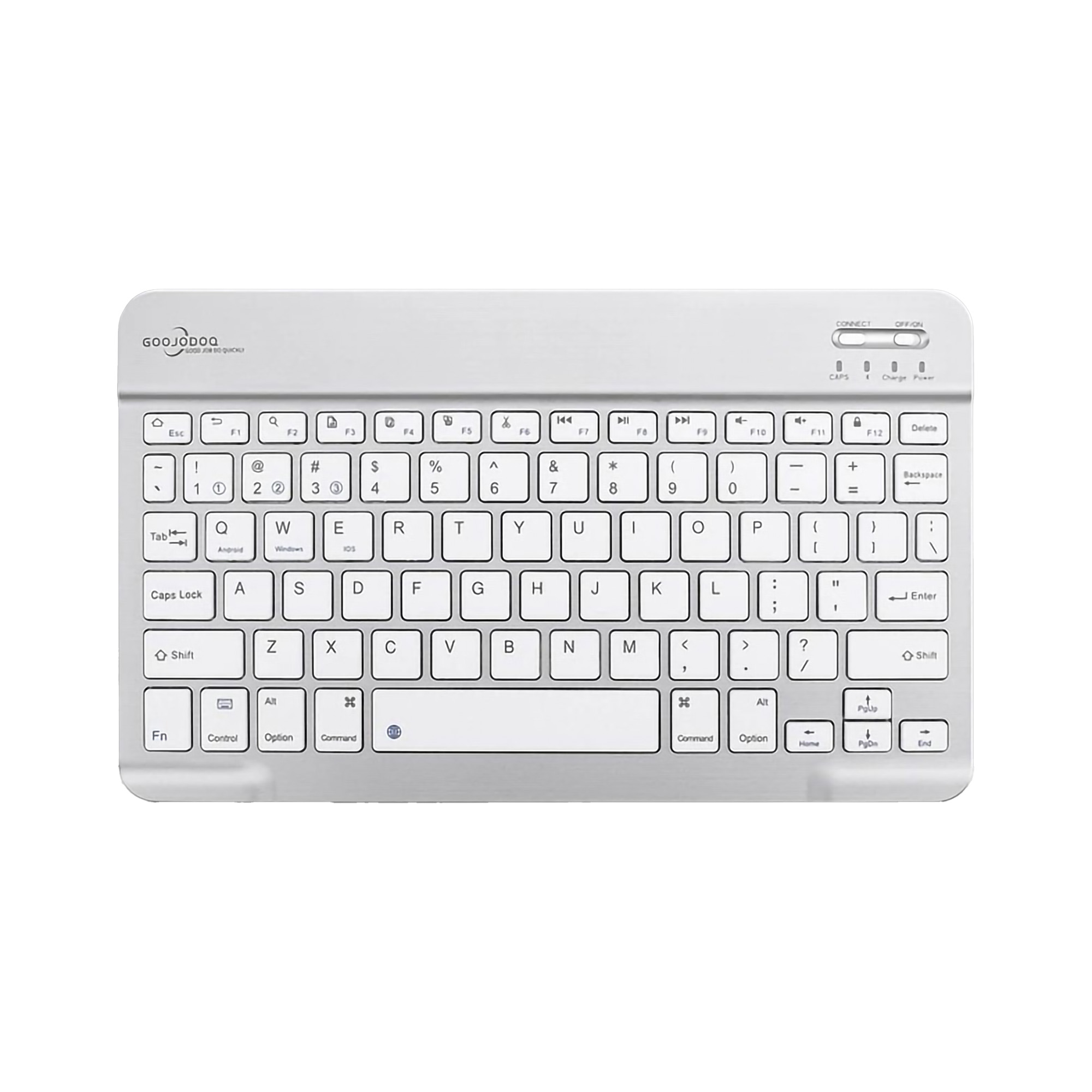 Goojodoq 2nd Gen Pro 10 Inch 3 in 1 Wireless Bluetooth Keyboard