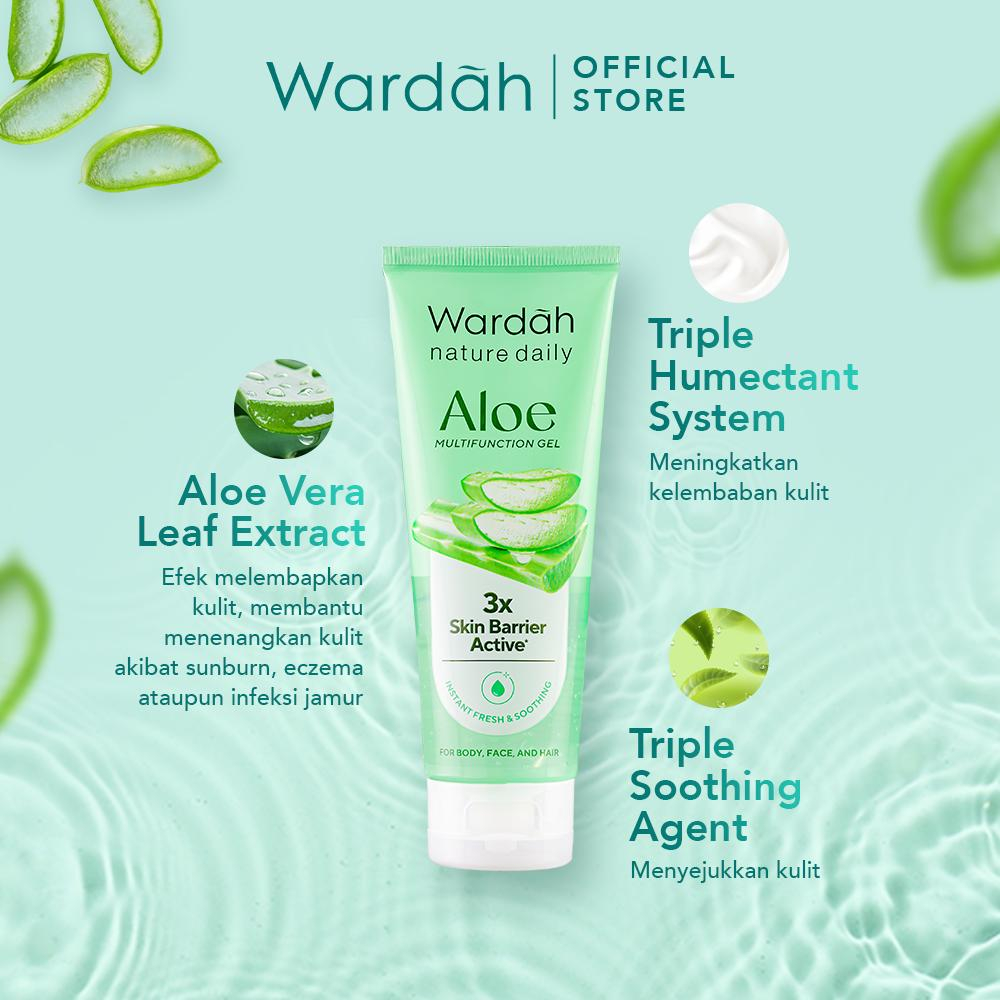 Paragon Technology and Innovation Wardah Nature Daily Aloe Multifunction Gel