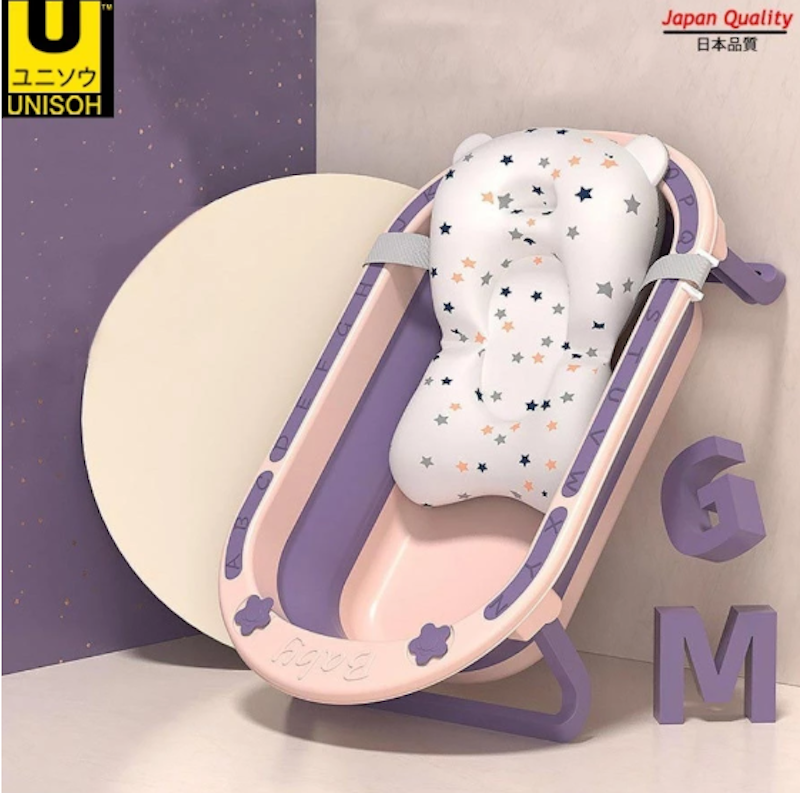 UNISOH Foldable Baby Bathtub + Matras 2