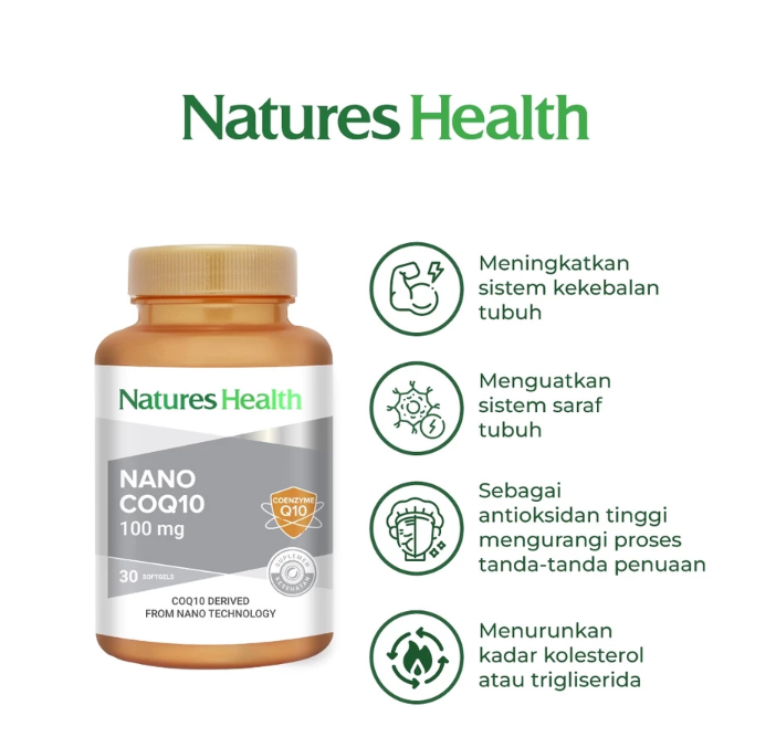 Natures Health Nano CoQ10 100 mg 3
