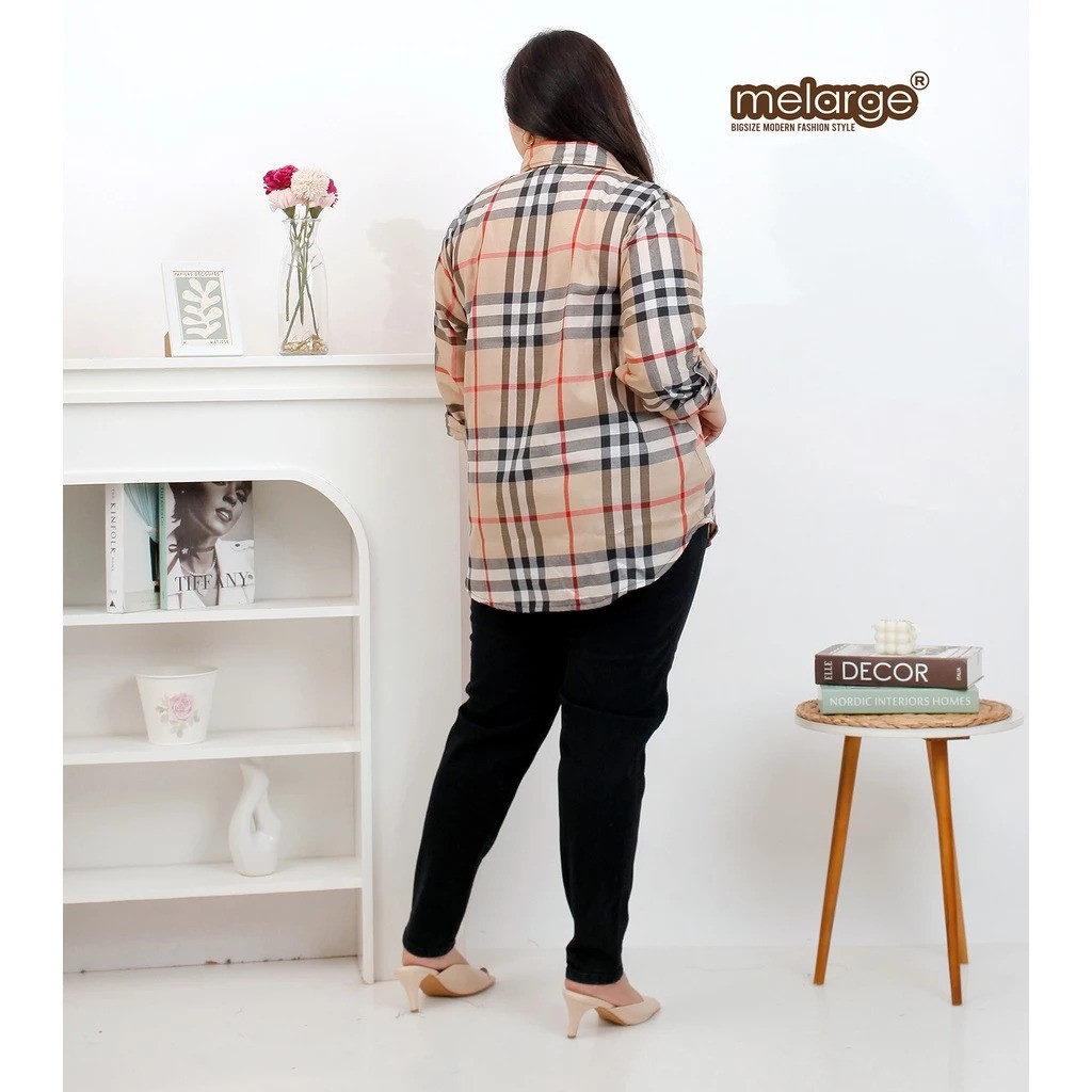  MELARGE Kemeja Jumbo Cewek 