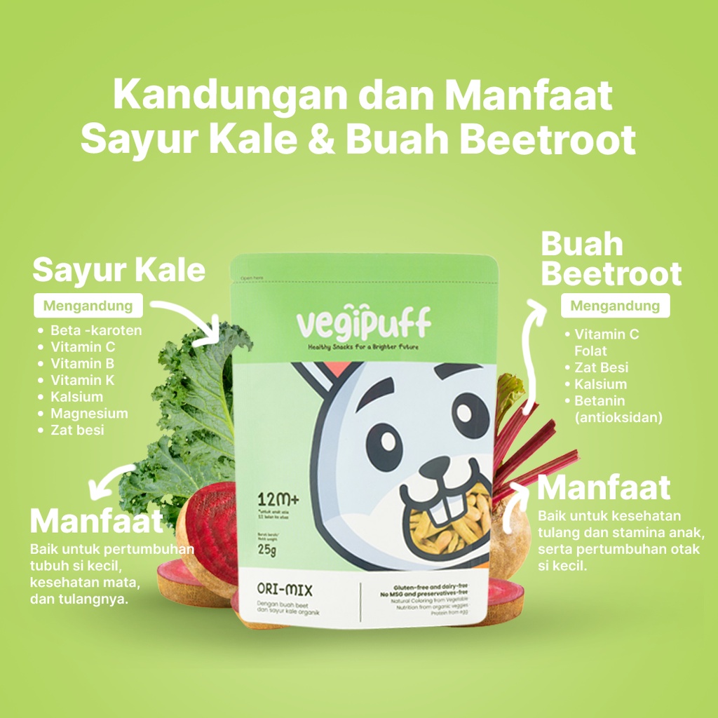 Vegipuff Cemilan Gluten Free