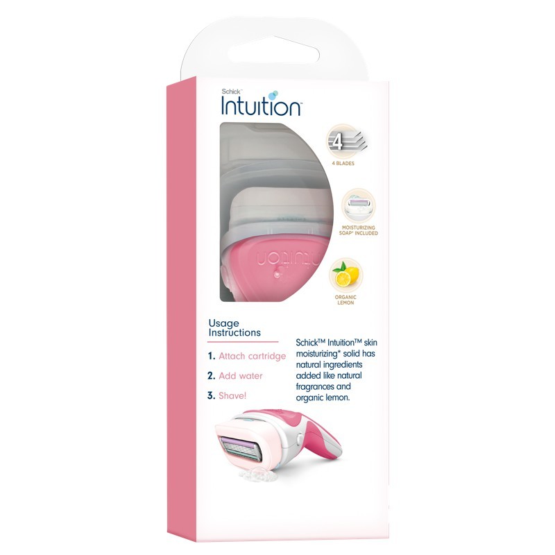 Edgewell Personal Care Schick Intuition Kit Lemon Berry Breeze
