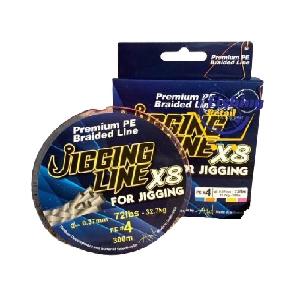Jigging Line Premium PE Braided Line X8 1