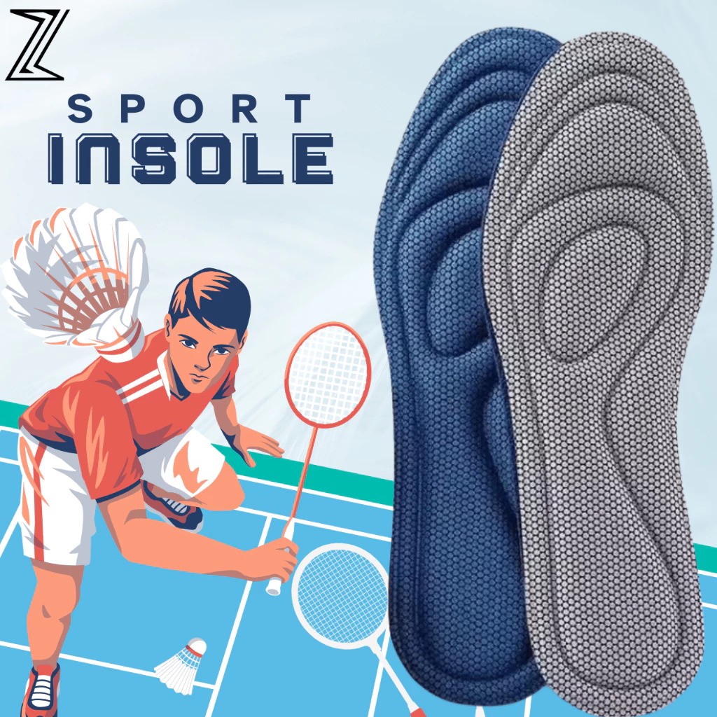 ZHFU Insole Olahraga Badminton IS1A