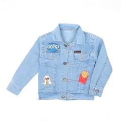 Jaket Jeans Oops Blue Series
