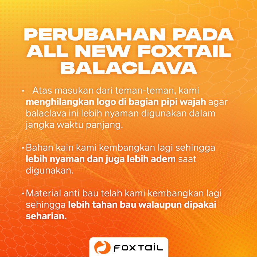 Foxtail Group Foxtail Balaclava Quick Dry