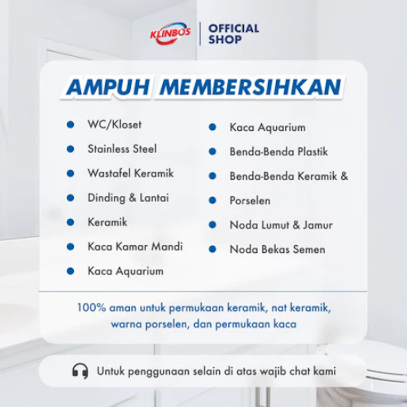 Klinbos Pembersih Porselen 3