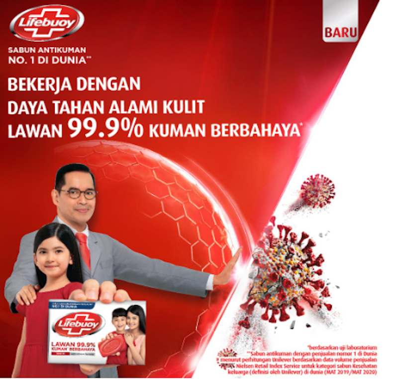 Lifebuoy Sabun Batang Anti Bakteri Total 10 3