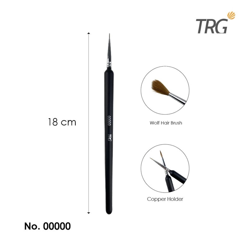 TRG Wolf Brush No. 00000 4