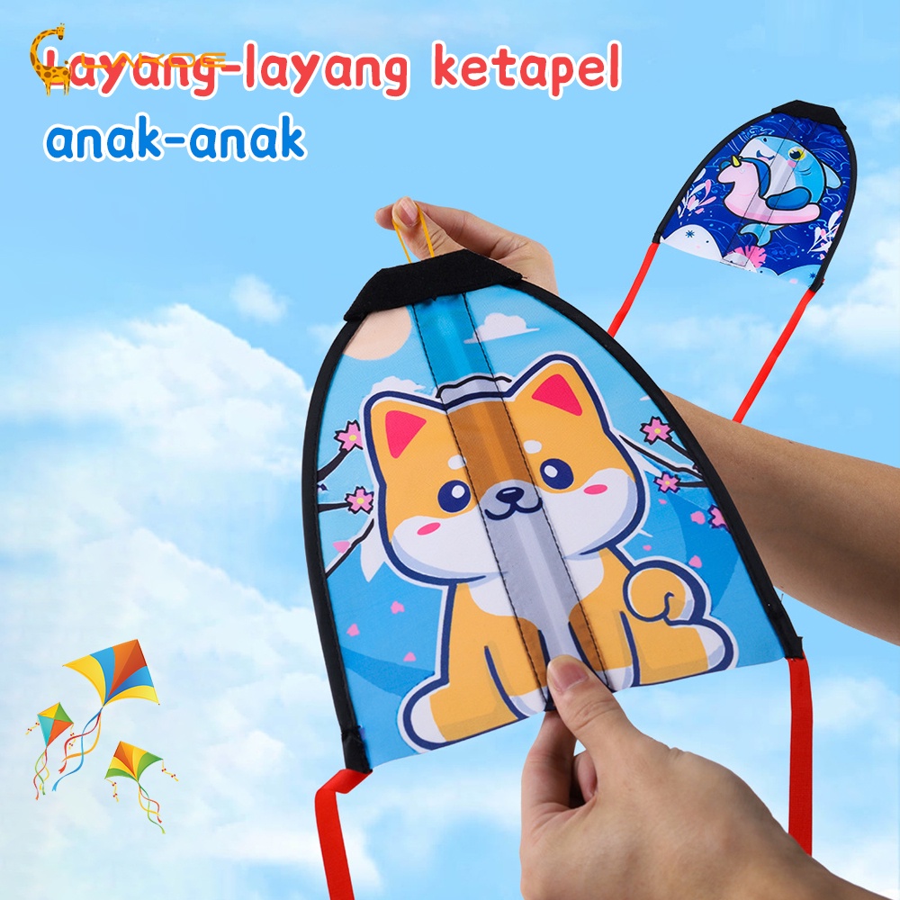 Mainan Anak Layangan Ketapel Portabel 2
