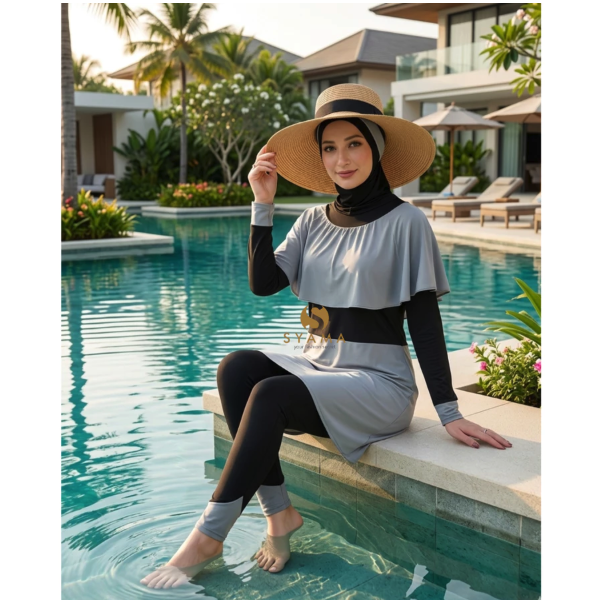 Syama Baju Renang Muslimah Stella 5