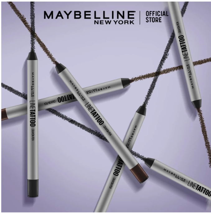 L'Oréal Maybelline New York Line Tattoo Crayon Pen Liner - Dark Brown