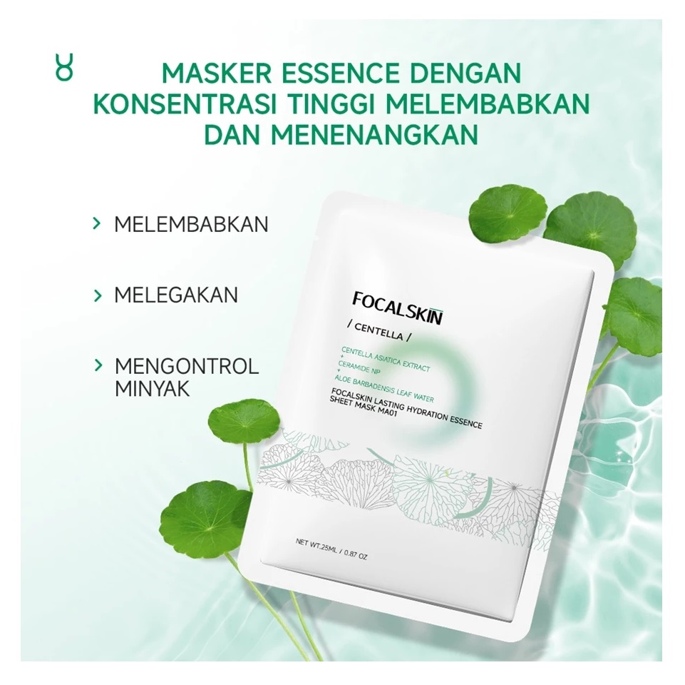 FCL Internasional Indonesia FOCALSKIN Instant Repair Sheet Mask