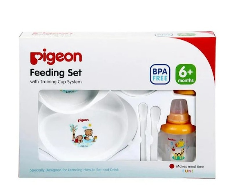 Feeding Set with Training Cup Peralatan Makan 1