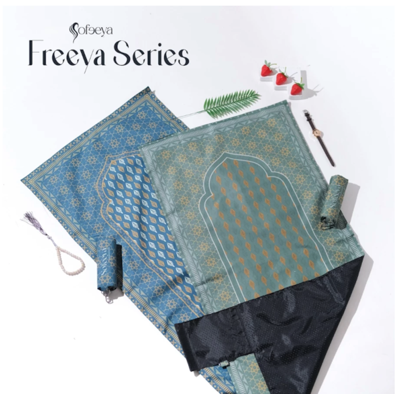Sofeeya Sajadah Travel Gulung Freya Series 3