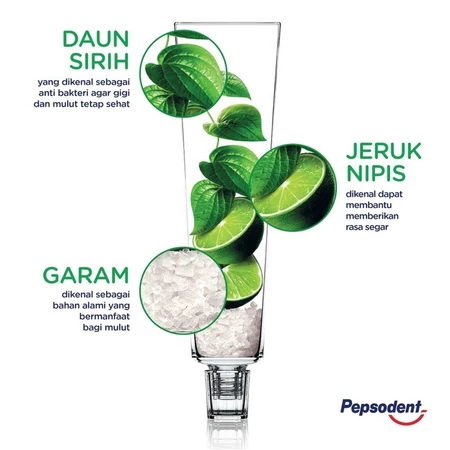 Unilever Indonesia Pepsodent Complete 8 Herbal