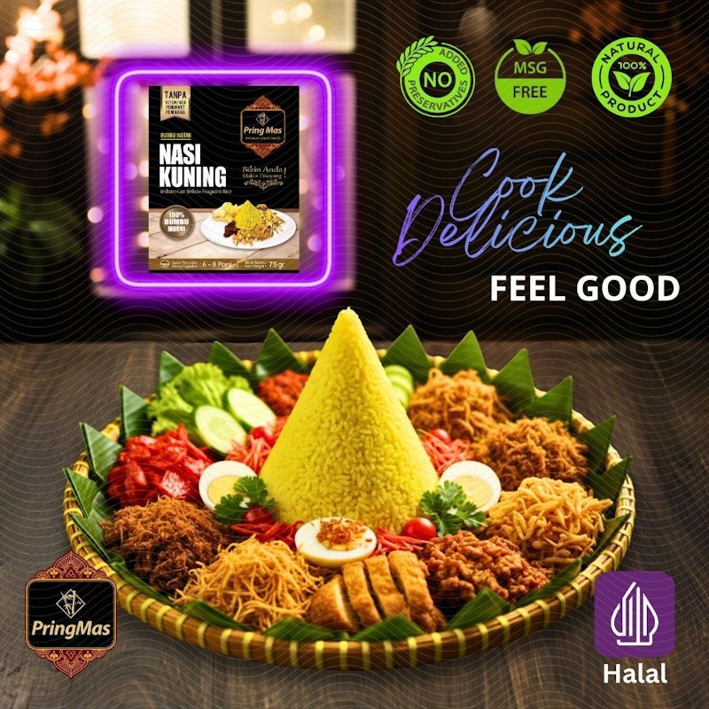Pring Mas Bumbu Instan Nasi Kuning