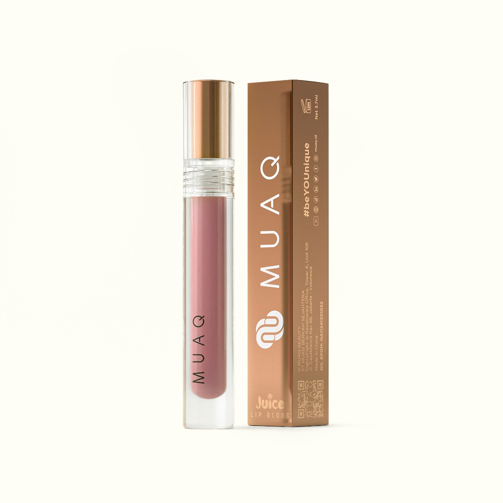 MUAQ Juice Lip Gloss Vibe 1