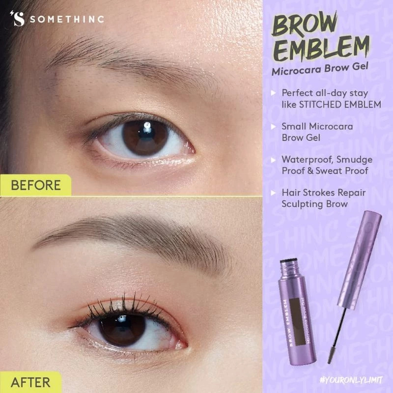 Royal Pesona Indonesia SOMETHINC Brow Emblem Microcara Brow Gel Clear