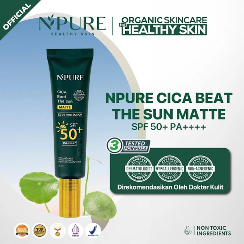 Sunsreen Cica Beart The Sun Matte SPF 50+ PA++++ 2