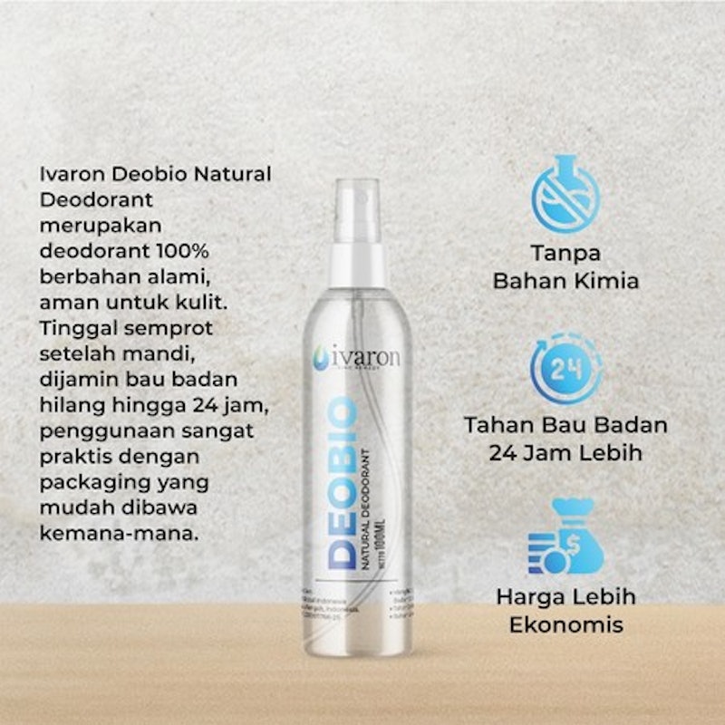 IVARON Deobio Natural Deodorant 4