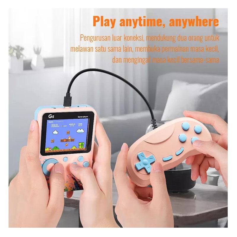 UPLU Game Bot Jadul Retro Mini 500 in 1 5