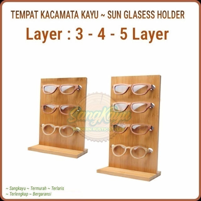 Sang Kayu Sunglasses Holder Rack 002