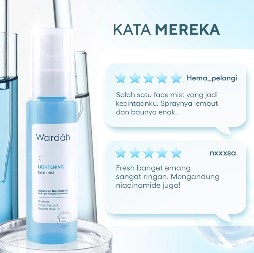 Paragon Technology and Innovation Wardah Lightening Face Mist