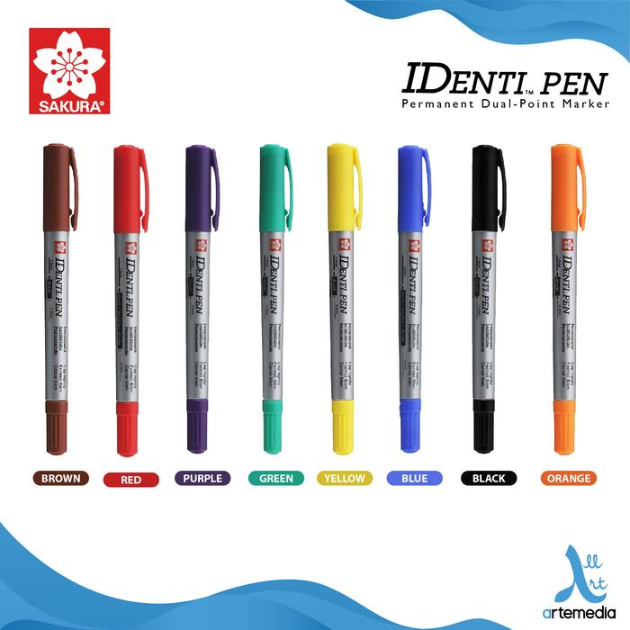 Sakura Identi Pen Permanent Dual Tip Marker 4