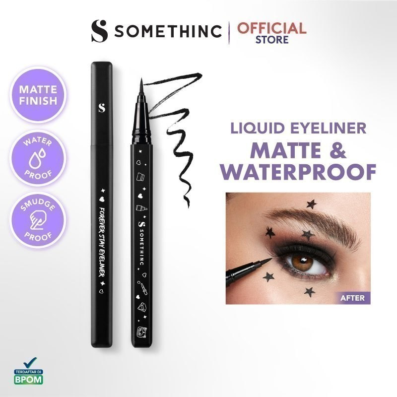 Royal Pesona Indonesia SOMETHINC FOREVER STAY Waterproof Liquid Eyeliner