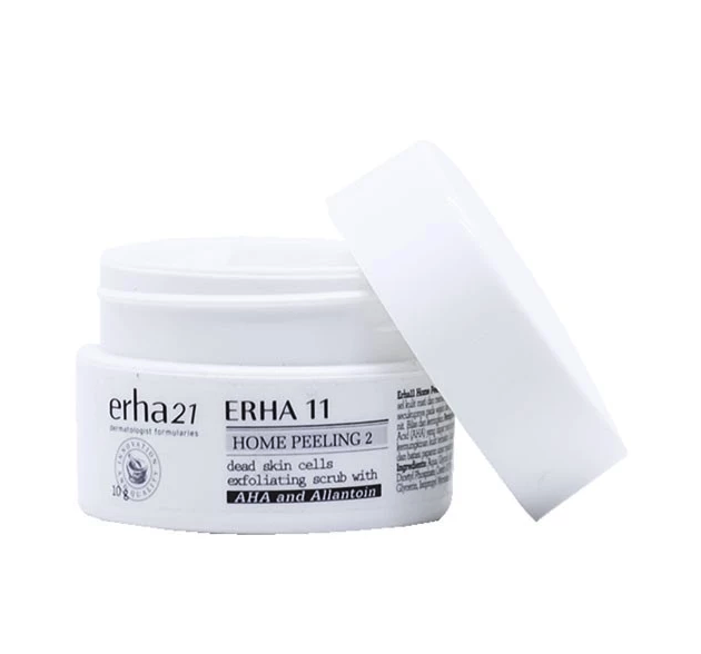 ERHA Clinic Indonesia ERHA 11 Home Peeling 2 Exfoliating Scrub with AHA & Allantoin