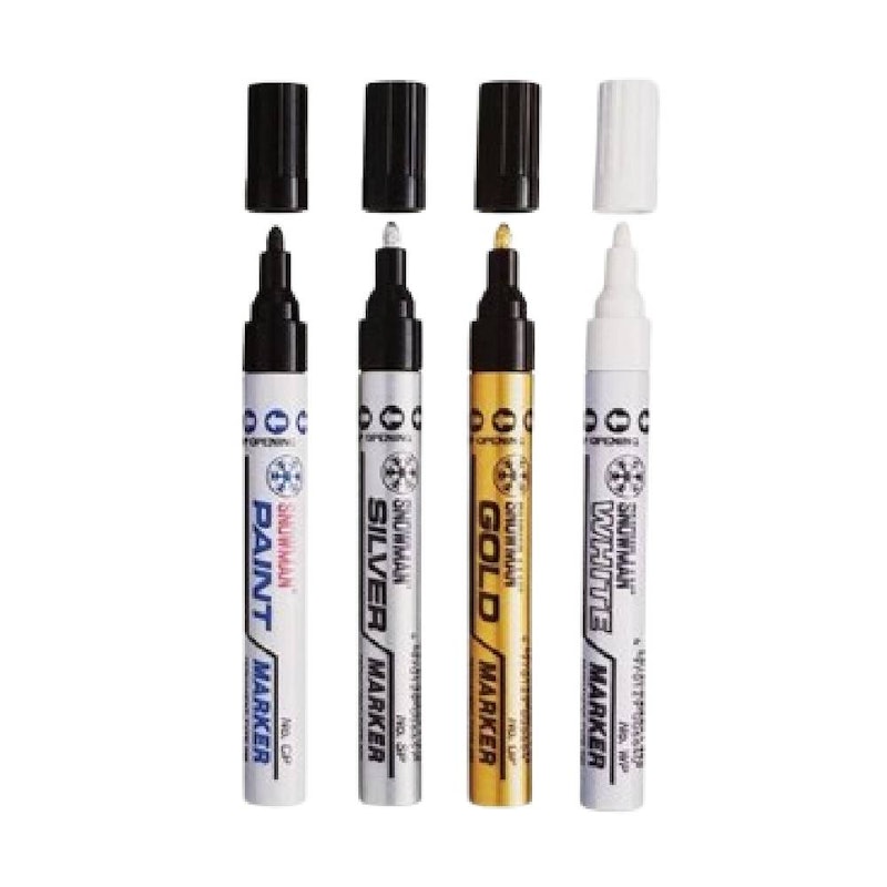 Snowman Paint Marker Medium Tip 1