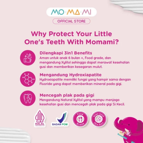 Kanmo Group Momami Giggly Toothpaste Non Flouride