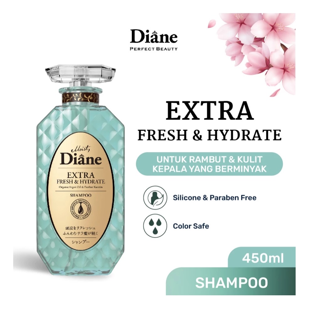 NatureLab Moist Diane Perfect Beauty Extra Fresh & Hydrate Shampoo