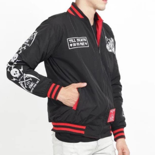  RIMC Riders Inc Motorcycle Jaket Sukajan Hannya