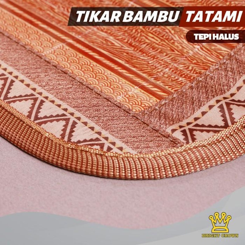 Bright Crown Tikar Bambu Tatami 2