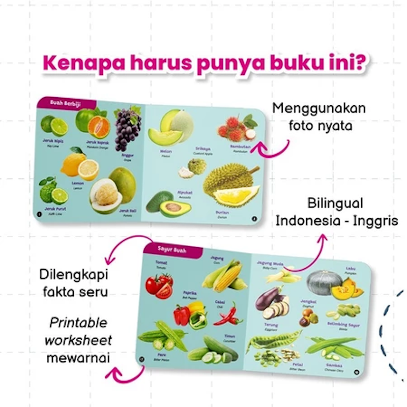 My First Book of 101 Fruits & Vegetables 4