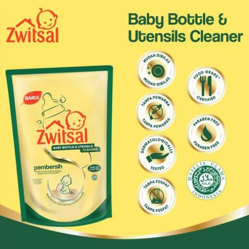 Unilever Zwitsal Baby Bottle & Utensils Cleaner