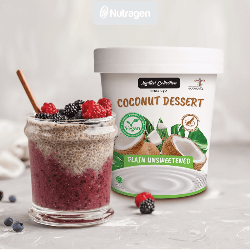 Delicyo Coconut Dessert Plain Unsweetened 4