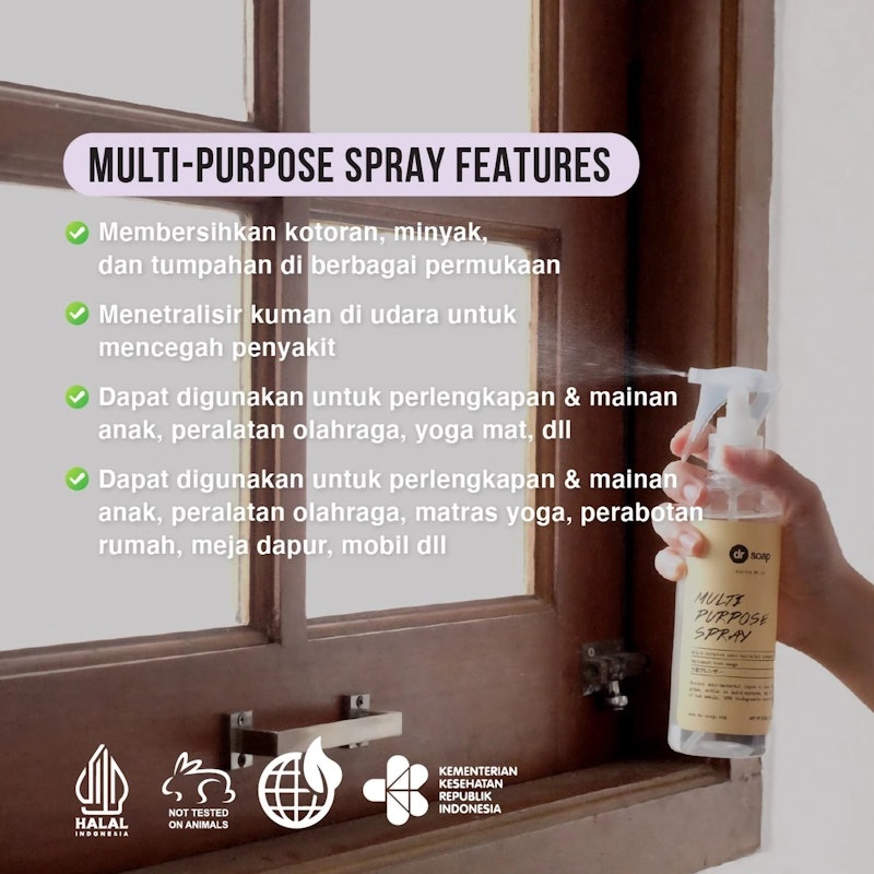 dr soap Multi-purpose Spray (Mauve) 3