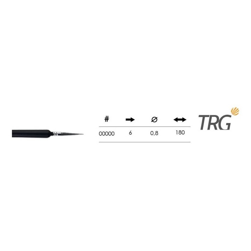 TRG Wolf Brush No. 00000 3