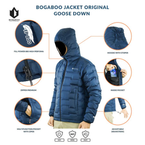 Bogaboo Indonesia Bogaboo Goose Down Jacket Maska Series