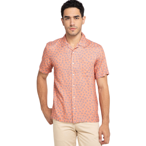 10 Rekomendasi Kemeja Warna Peach untuk Pria Terbaik  3