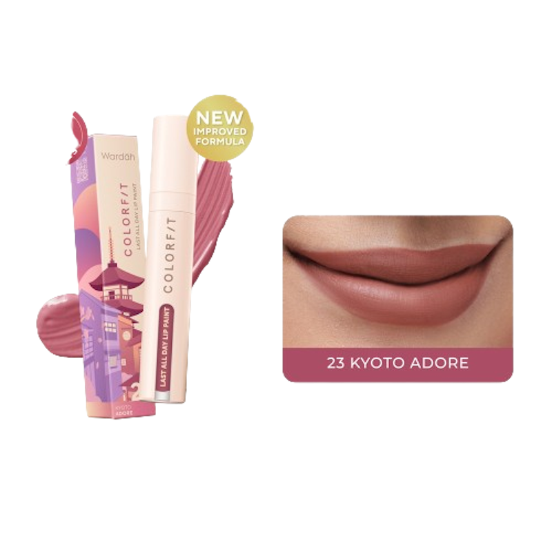 Colorfit Lip Paint Around the World - 23 Kyoto Adore 1