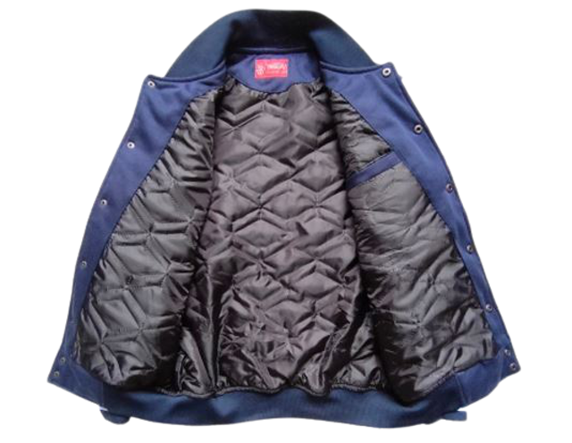 Skullend Varsity Jacket Bomber Baseball Sukajan Vintage Pria Wanita - Full Bordir